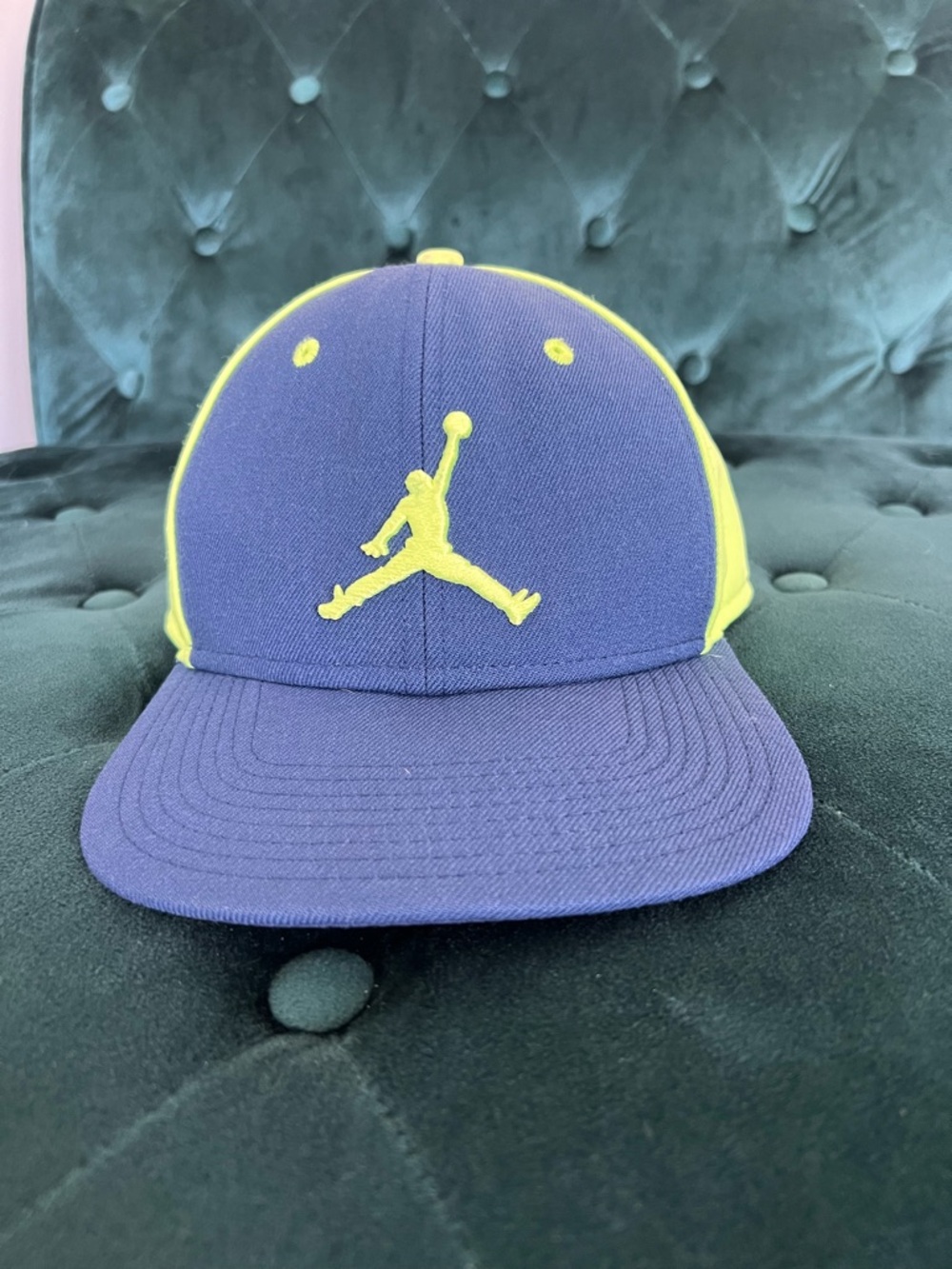 Air Jordan Jumpman Hat Snapback Cap Blue Green Men